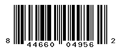 UPC barcode number 844660049562