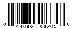 UPC barcode number 844660087656