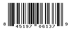 UPC barcode number 845197061379