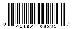 UPC barcode number 845197062857