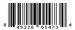845226014734 barcode