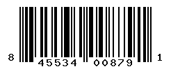 upc 845534008791 barcode image