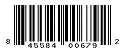 UPC barcode 845584006792