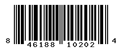 UPC barcode number 8461880102024
