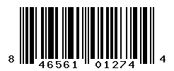 UPC barcode number 846561012744