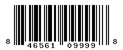 upc 846561099998 barcode image