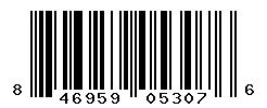 UPC 846959053076 barcode image