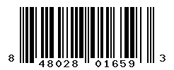 UPC barcode number 848028016593