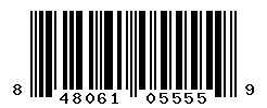 UPC barcode number 848061055559