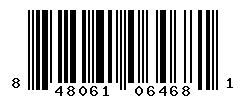 UPC barcode number 848061064681