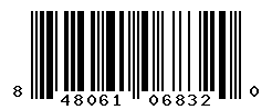 UPC barcode number 848061068320