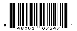 UPC barcode number 848061072471