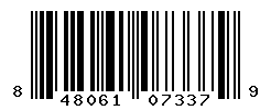 UPC barcode number 848061073379