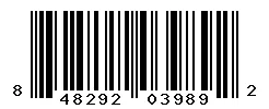 848292039892 barcode