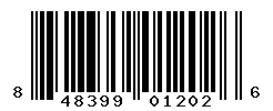 UPC barcode number 848399012026