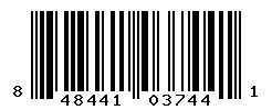 upc 848441037441 barcode image