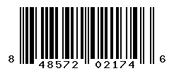 upc 848572021746 barcode image