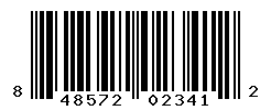 upc 848572023412 barcode image