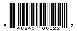 upc 848645005222 barcode image