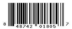 848742018057 barcode