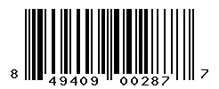 849409002877 barcode