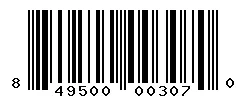 UPC barcode 849500003070