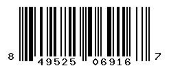 UPC barcode number 849525069167