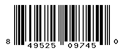 UPC barcode number 849525097450