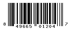 upc 849665012047 barcode image