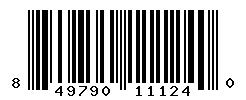 UPC barcode number 849790111240