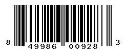 upc 849986009283 barcode image