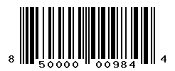 upc 850000009844 barcode image