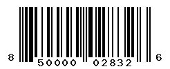 UPC barcode number 850000028326