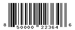 UPC barcode number 850000223646