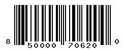 UPC barcode number 850000706200