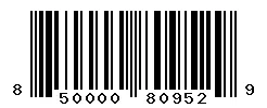 UPC barcode 850000809529
