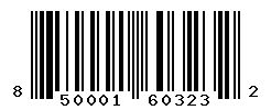 UPC barcode number 850001603232