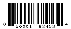 UPC barcode number 850001624534