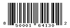 UPC barcode number 850001641302