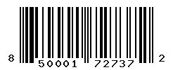 UPC barcode number 850001727372