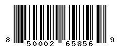 UPC barcode number 850002658569