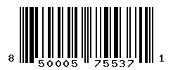 UPC barcode number 850005755371