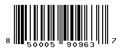 upc 850005909637 barcode image