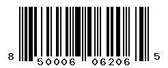 UPC barcode number 850006062065