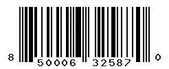 UPC barcode 850006325870
