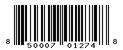 UPC barcode 850007012748