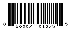UPC barcode 850007012755