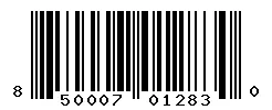 UPC barcode 850007012830