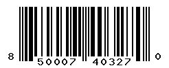 UPC barcode 850007403270