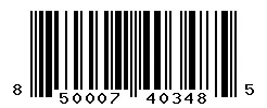 UPC barcode 850007403485